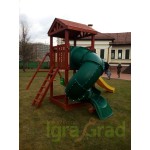 Детская площадка IgraGrad Панда Фани с винтовой трубой