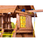 Игровая  площадка Playgarden Original Castle Turbo с двумя горками и пентхаусом