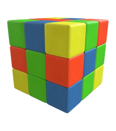 Мягкий конструктор Кубик-рубик 