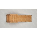 Зимняя деревянная игровая горка Савушка “Зима wood” – 1